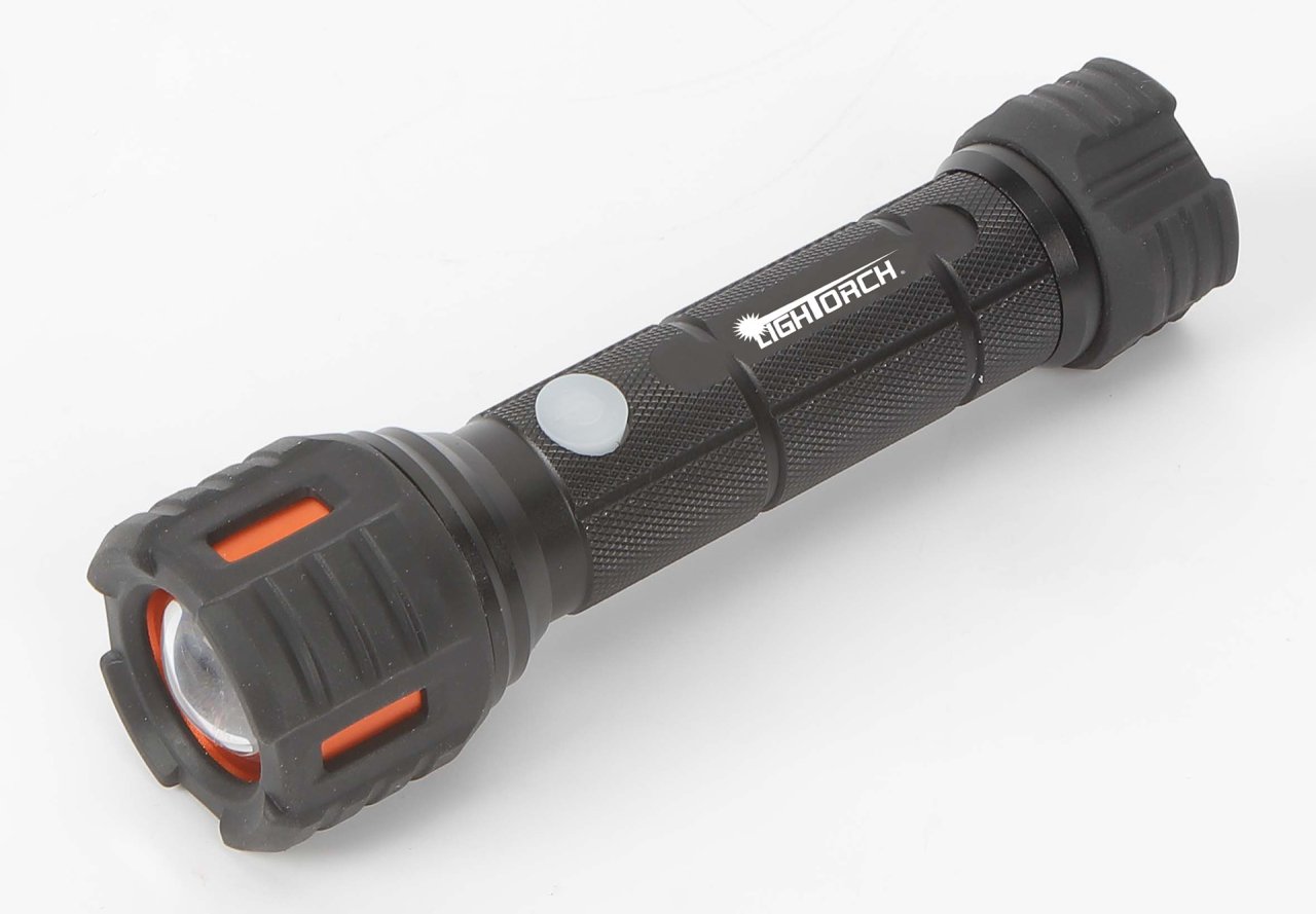 Lıghtorch USB Şarjlı&Z00mlu Alüminyum El Feneri 350 Lümen