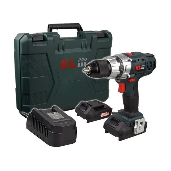 KLPro KLNM1420 14.4Volt/2,0Ah Li-ion Çift Akülü Profesyonel Vidalama