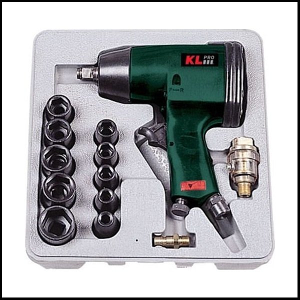 KLPro KLHV403K 1/2'' Setli Havalı Darbeli Somun Sıkma/Sökme