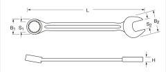 INCE KOMBINE ANAHTAR 12mm