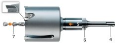 UNICUT DELIK TESTERE UCU 85X75mm P-64646