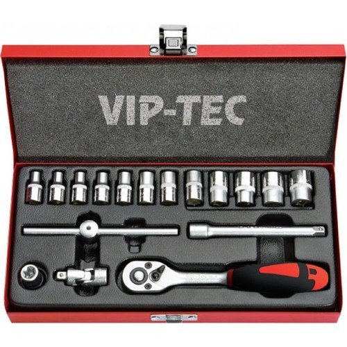 Vip-tec VT114141 1/4'' Lokma Takımı 18 Parça