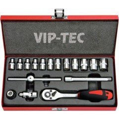 Vip-tec VT114141 1/4'' Lokma Takımı 18 Parça
