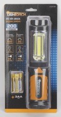 Lıghtorch 3AA 2'si 1 Arada COB Çalışma Lambası 200 Lümen