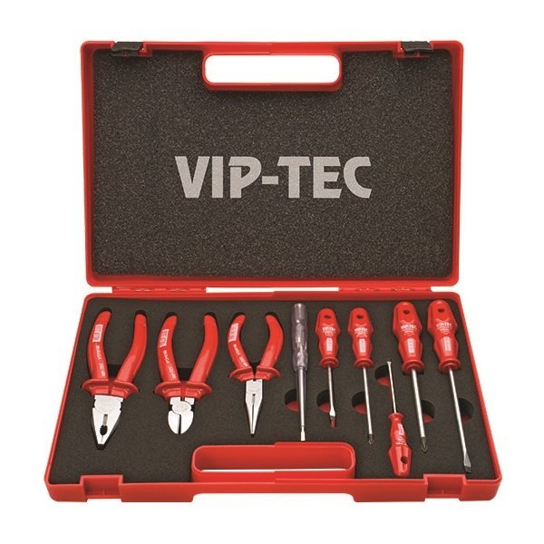 Vip-Tec VT210309 Pense-Tornavida Takımı 9 Parça