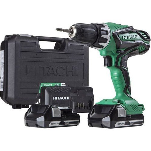 Hitachi DV18DJL 18Volt/1.5Ah Li-ion Çift Akülü Profesyonel Darbeli Matkap