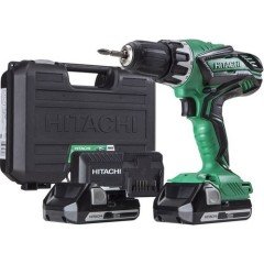 Hitachi DV18DJL 18Volt/1.5Ah Li-ion Çift Akülü Profesyonel Darbeli Matkap