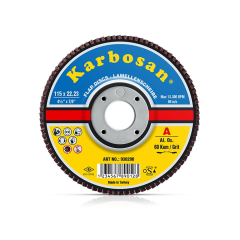 Karbosan 115x22 mm 60 Kum Flap Disk Zımpara