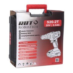RBT S20-2t Li Darbeli Akülü Vidalama 20v 2 Ah