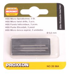 PROXXON HSS MATKAP UCU 0,5 MM 3 LÜ 28864