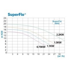 SuperFlo® 3 HP Havuz Pompası