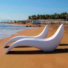 Swandor Fiberglas Şezlong