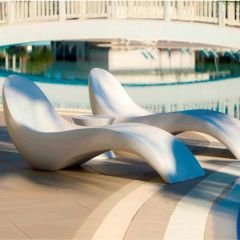 Swandor Fiberglas Şezlong