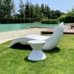 Swandor Fiberglas Şezlong
