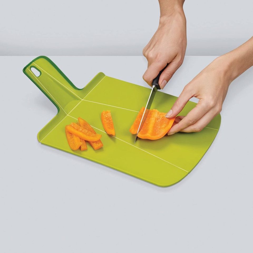 Joseph Joseph Chop2Pot™ Küçük Katlanır Kesme Tahtası - Yeşil