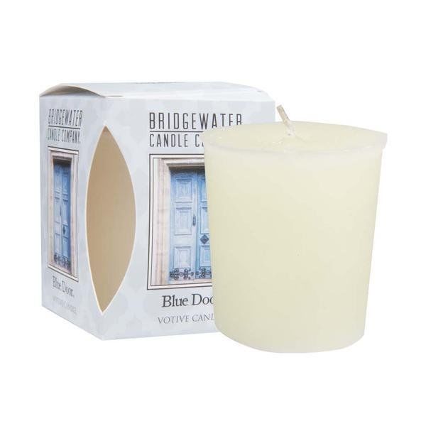 VOTIVE MUM - BLUE DOOR