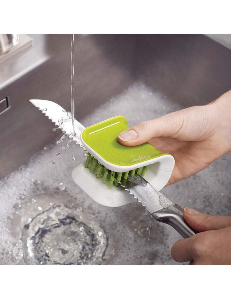 Joseph Joseph BladeBrush™ Bıçak Temizleme Fırçası - Yeşil