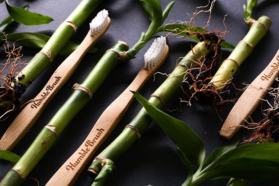 Bambu Yumuşak Diş Fırçası - Beyaz