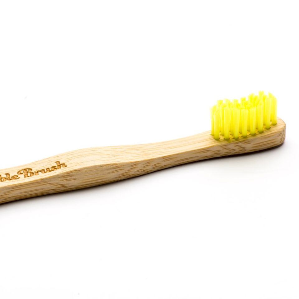 Bambu Çocuk Diş Fırçası - Sarı