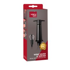 Vacu Vin Şarap Vakum Seti (1 pompa + 1 Damlalıklı Tıpa)
