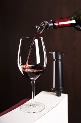 Vacu Vin Şarap Vakum Seti (1 pompa + 1 Damlalıklı Tıpa)