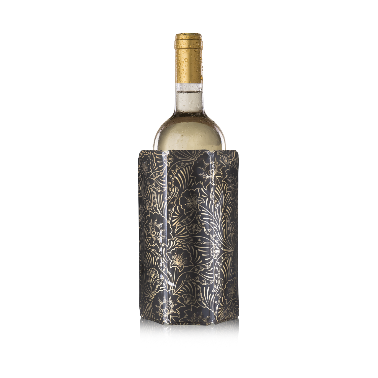 Vacu Vin Şarap Soğutucu Kılıf / Gold Desenli  (Limited Edition)