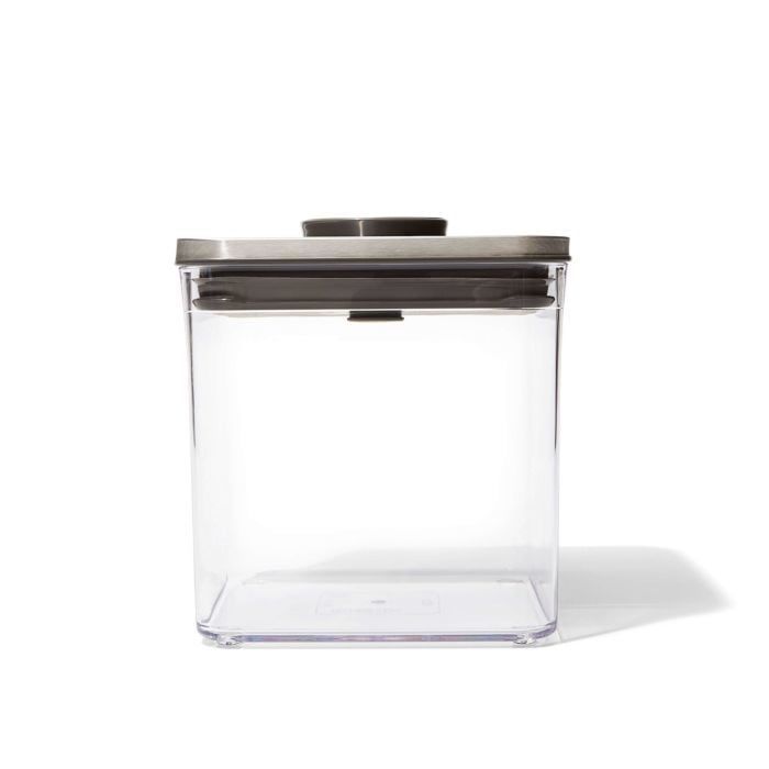 Oxo Steel Büyük Kare Kısa - 2.6 Litre