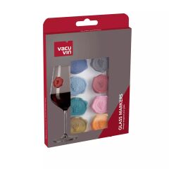 Vacu Vin Bardak İşaretleyiciler (8'li) - Glass Markers / Classic
