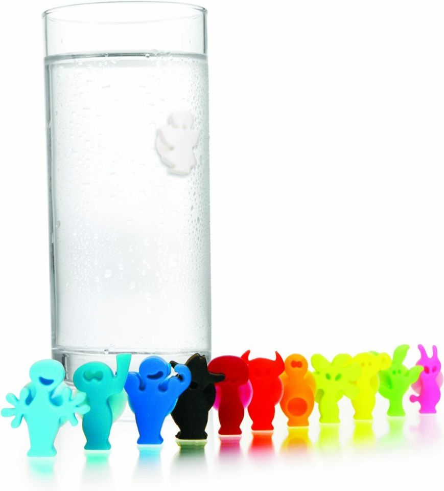 Vacu Vin Bardak İşaretleyiciler (12'li) - Glass Markers / Party