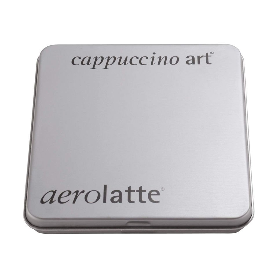 Aerolatte Cappuccino Art Şablonu, 6 eğlenceli tasarım