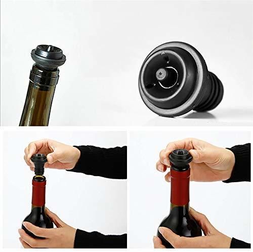 Vacu Vin Şarap Vakum Seti / Beyaz (1 pompa + 2 tıpa)