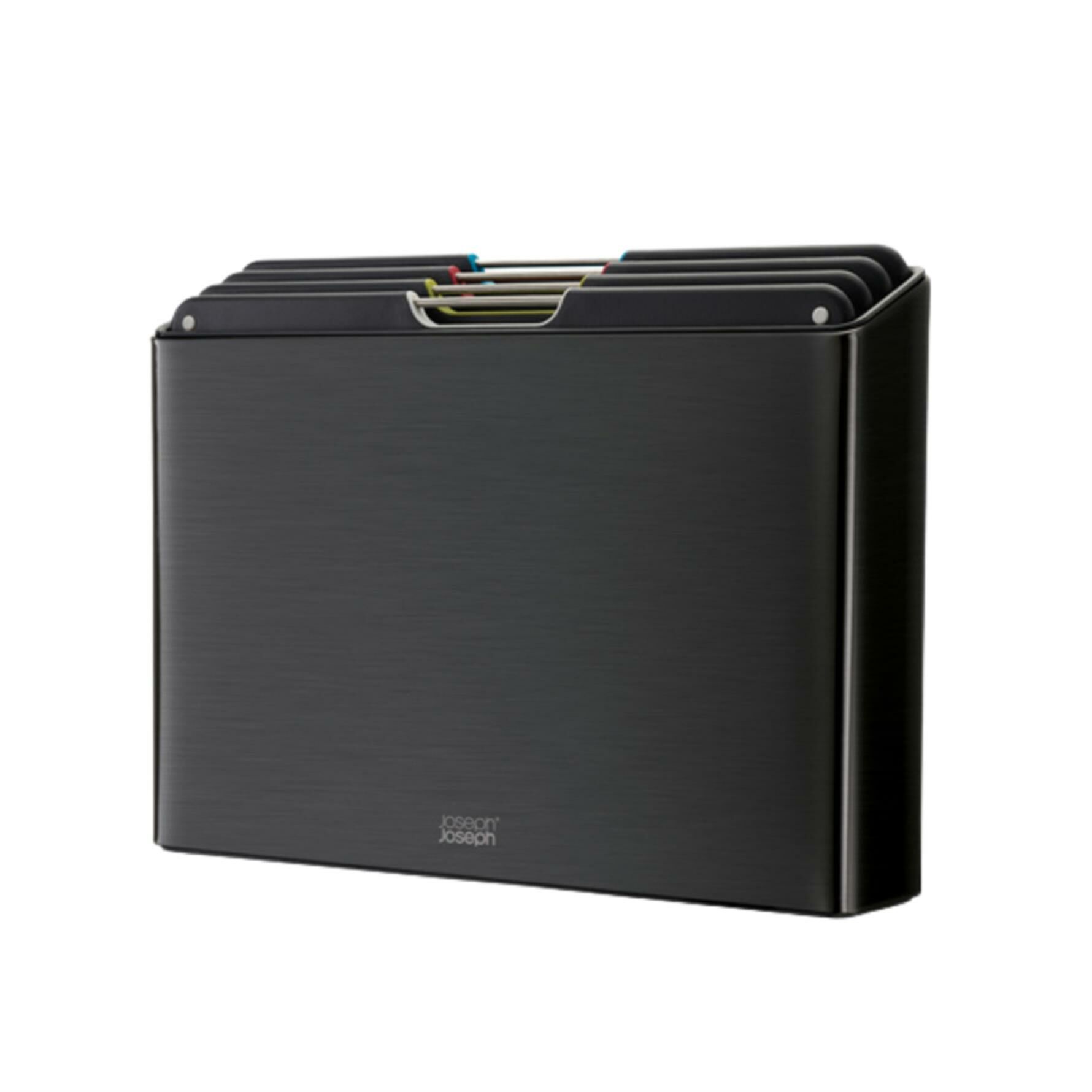 Joseph Joseph Folio Steel 4pc Board Set (C/Black)