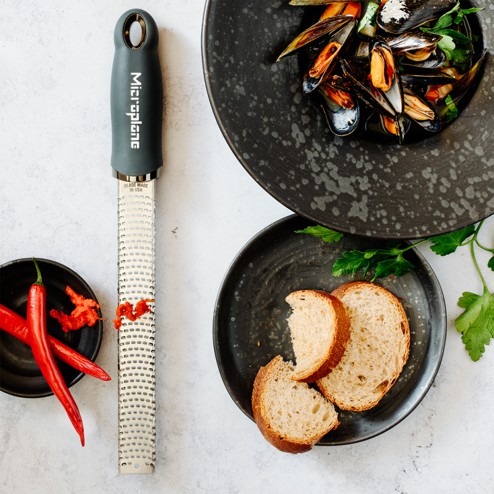 Microplane Premium Classic Zester  Koyu Gri