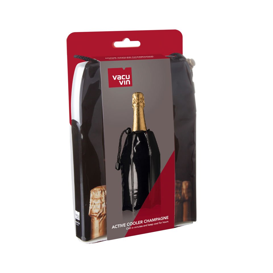 Vacu Vin Aktif Şampanya Soğutucu, Desenli