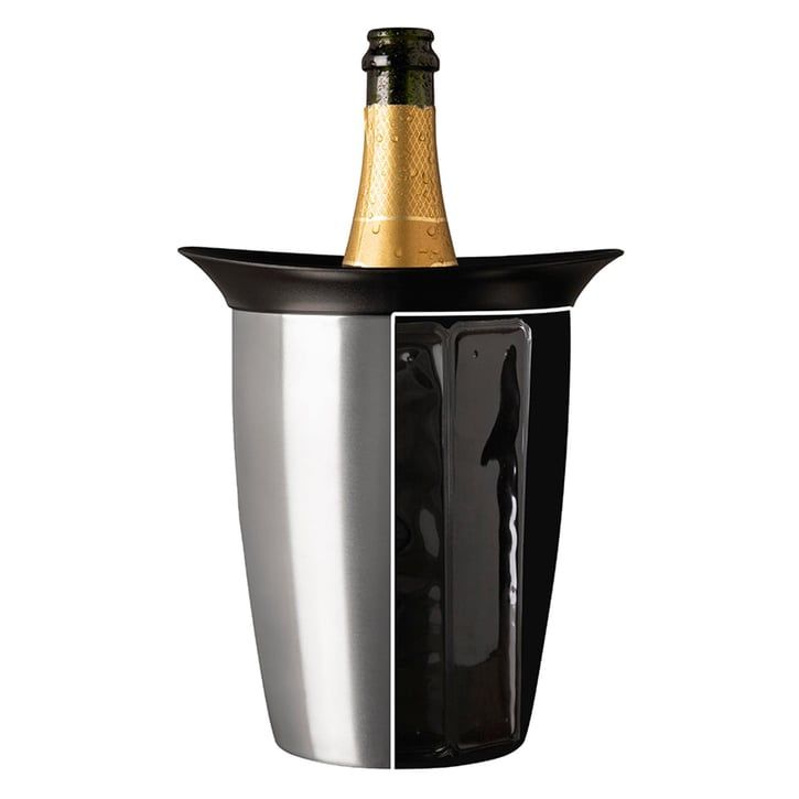 Vacu Vin Aktif Şampanya Soğutucu, Elegant Paslanmaz Çelik