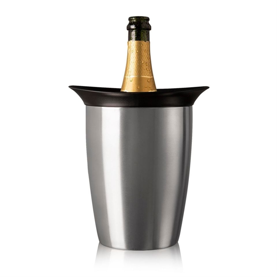Vacu Vin Aktif Şampanya Soğutucu, Elegant Paslanmaz Çelik