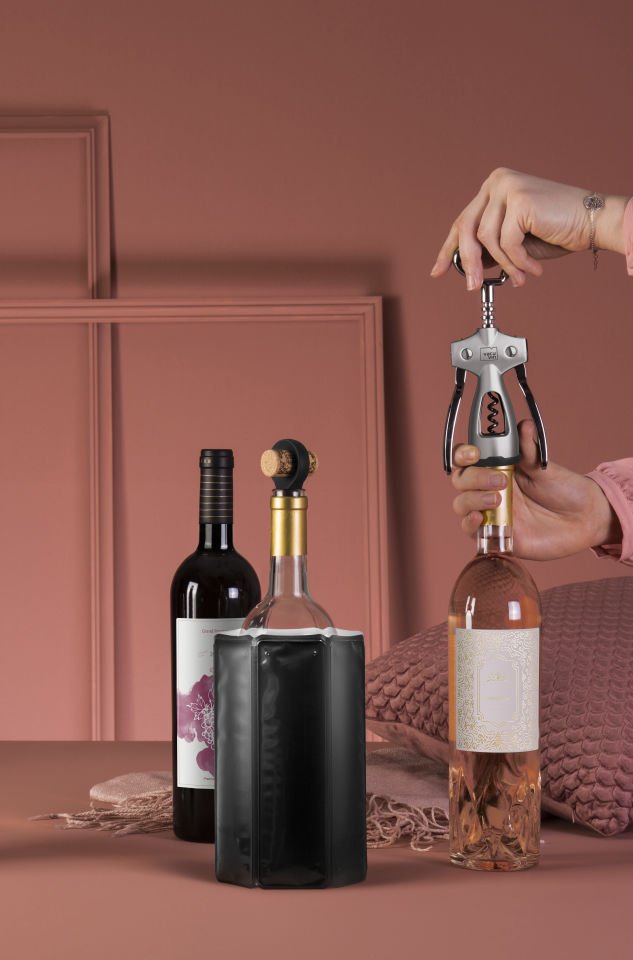 Vacu Vin Şişe Tıpası Seti / 2'li