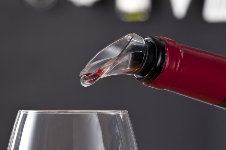 Vacu Vin Şarap Dökücü Kristal / 2'li