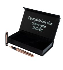 İsme Özel Rose Gold Roller Kalem