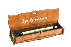 Scrikss ICON X 0.7 Versatil ( uçlu )Kalem Ahşap Kutulu