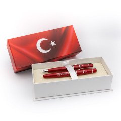 Kişiye Özel Ayyıldız Kalem Seti
