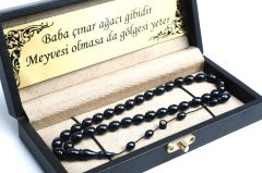 Özel İşçilik Sistemli Model Sıkma Kehribar Deri Kutulu
