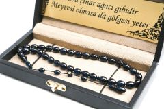 Özel İşçilik Sistemli Model Sıkma Kehribar Deri Kutulu