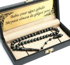 Hediyelik Gümüş İşlemeli Kuka Tesbih