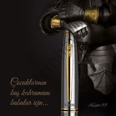 Scrikss 88 Gold Krom Roller Kalem