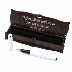 Hediyelik Kalem Ahşap Kutulu