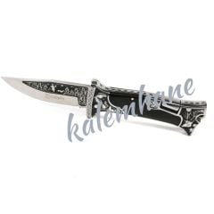 İsme Özel Kamp Outdoor BABA ÇAKI Ahşap Gövde
