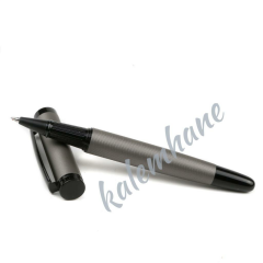 Mat Gri Kişiye Özel Yüksek Kalite Roller Kalem