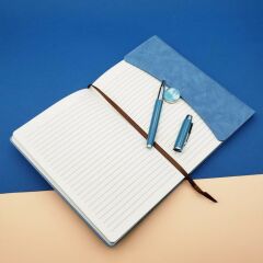 Kişiye Özel  Defter ve Kalem Seti Özel Ambalaj
