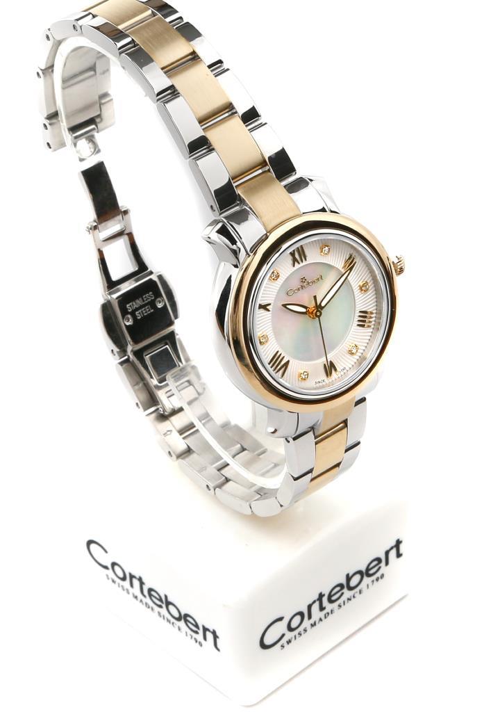 Sedef Model Rose Gold Cortebert Lüks Bayan Kol Saati